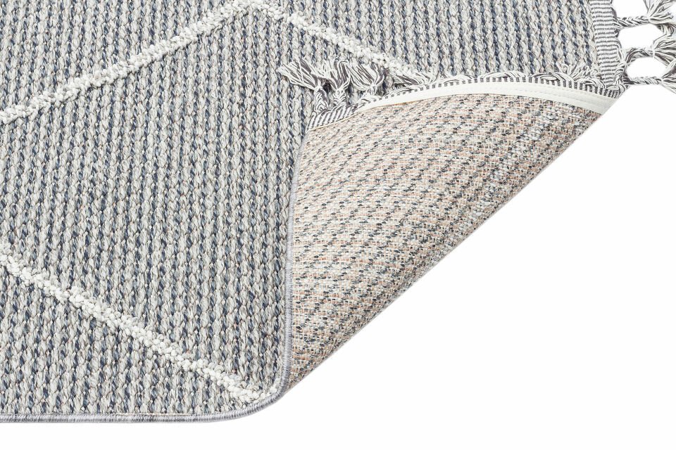 SOHO SH 02 GREY Hav Toz Vermez Hasır Dokuma Modern Makine Halısı