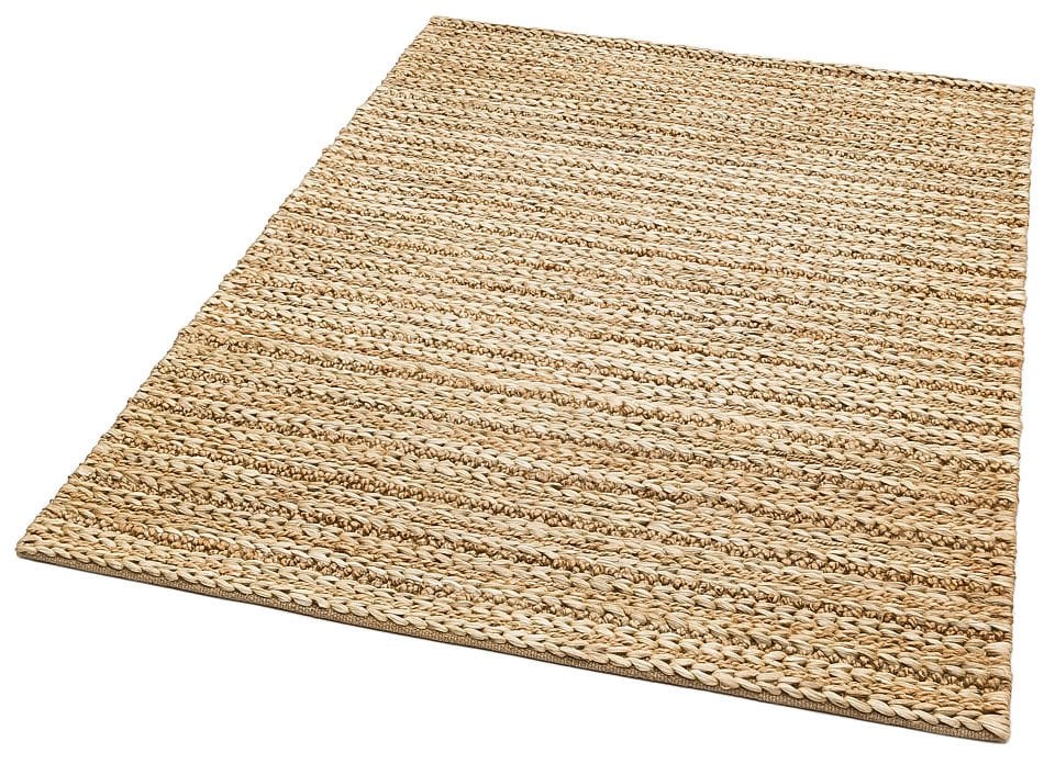 NETRA S-1152 NATURAL XW Farklı Örgü Dokusuna Sahip El Dokuma Naturel Jüt Hasır Halı