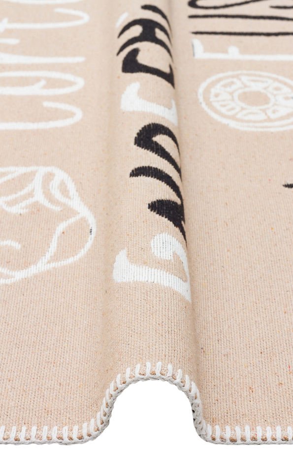 ARYA NEO ARN 04 BEIGE WHITE Hav Toz Vermez Kilimler & Baskı Halılar Dokuma Yıkanabilir