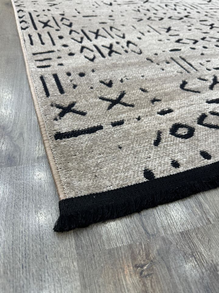 TP01 VIZON Dekoratif Kilim Çamaşır Makinasında Yıkanabilir