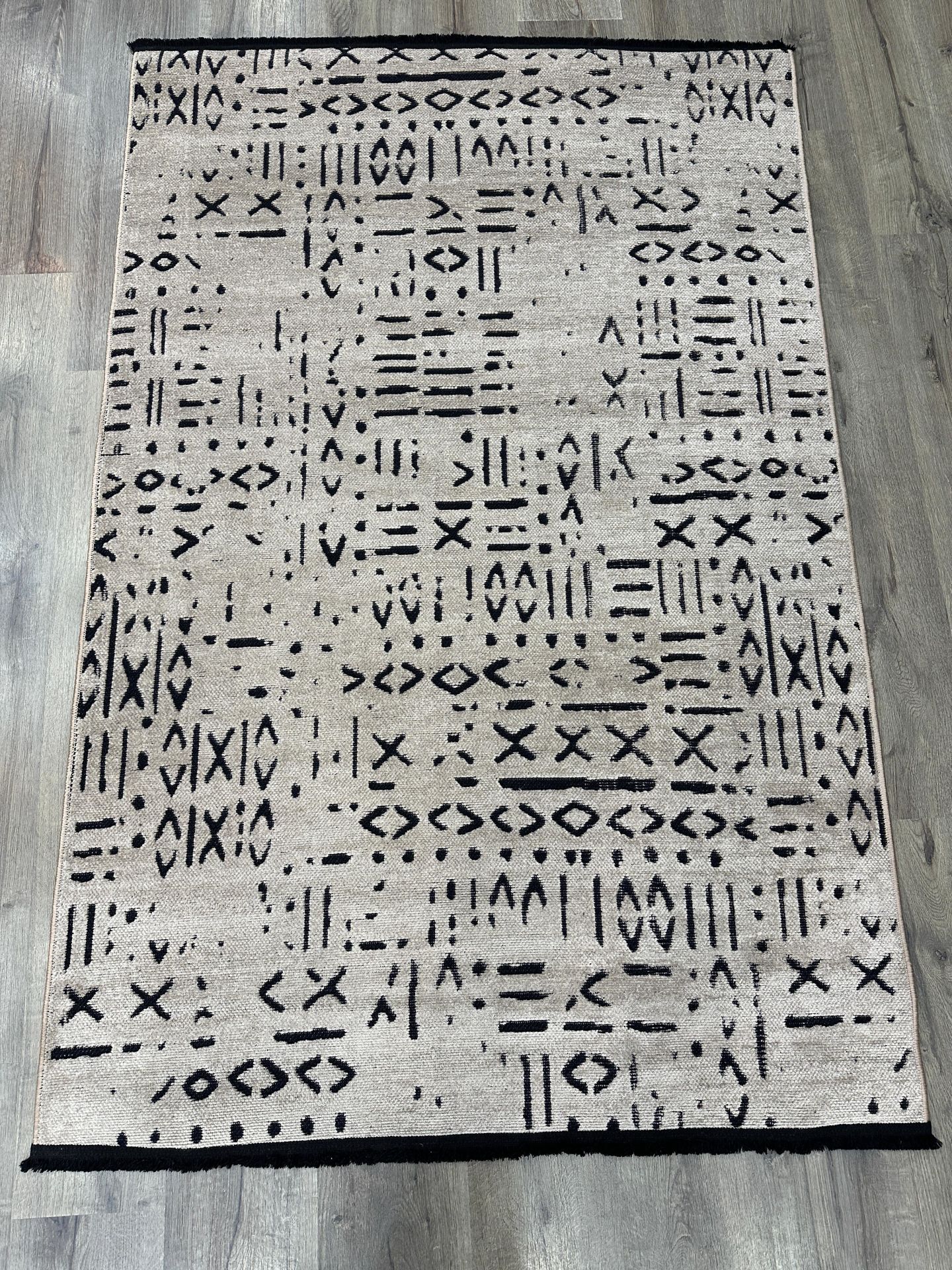TP01 VIZON Dekoratif Kilim Çamaşır Makinasında Yıkanabilir