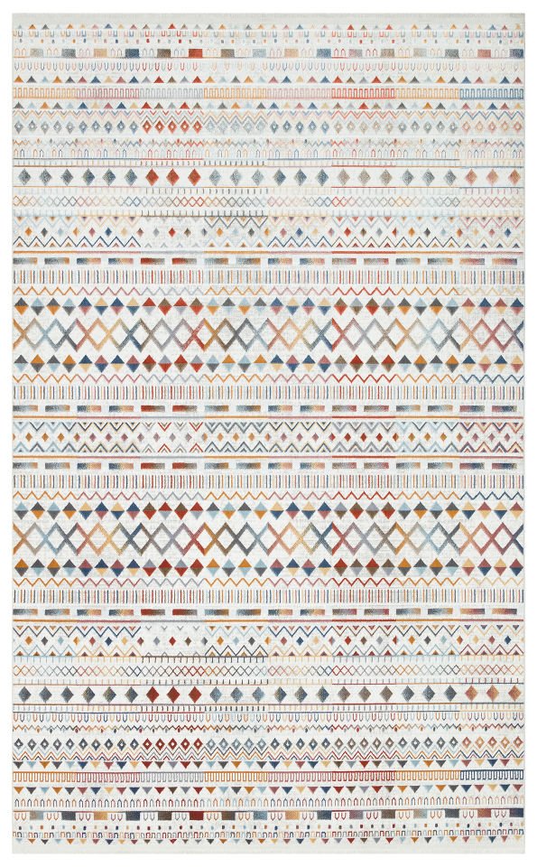 SATEEN ST 111 MULTY Hav Toz Vermez Yıkanabilir Kaymaz İnce Dokuma Modern Halı