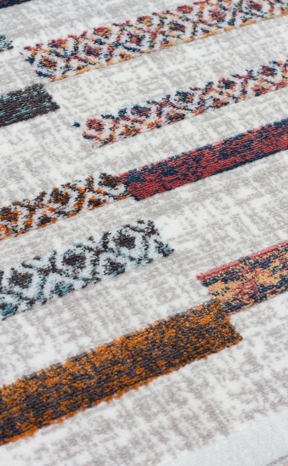 SATEEN ST 110 MULTY Hav Toz Vermez Yıkanabilir Kaymaz İnce Dokuma Modern Halı