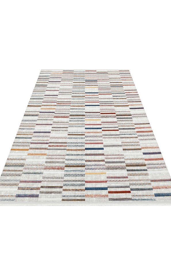 SATEEN ST 110 MULTY Hav Toz Vermez Yıkanabilir Kaymaz İnce Dokuma Modern Halı