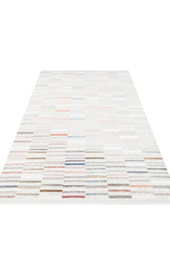 SATEEN ST 110 MULTY Hav Toz Vermez Yıkanabilir Kaymaz İnce Dokuma Modern Halı