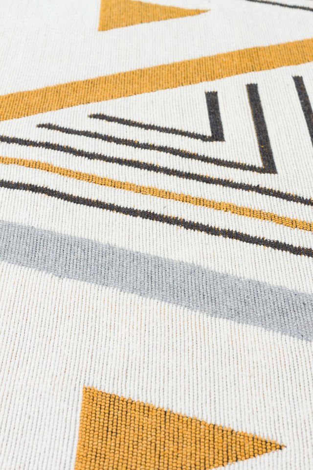 ARYA AR 18 YELLOW GREY Hav Toz Vermez Kilimler & Baskı Halılar Dokuma Yıkanabilir