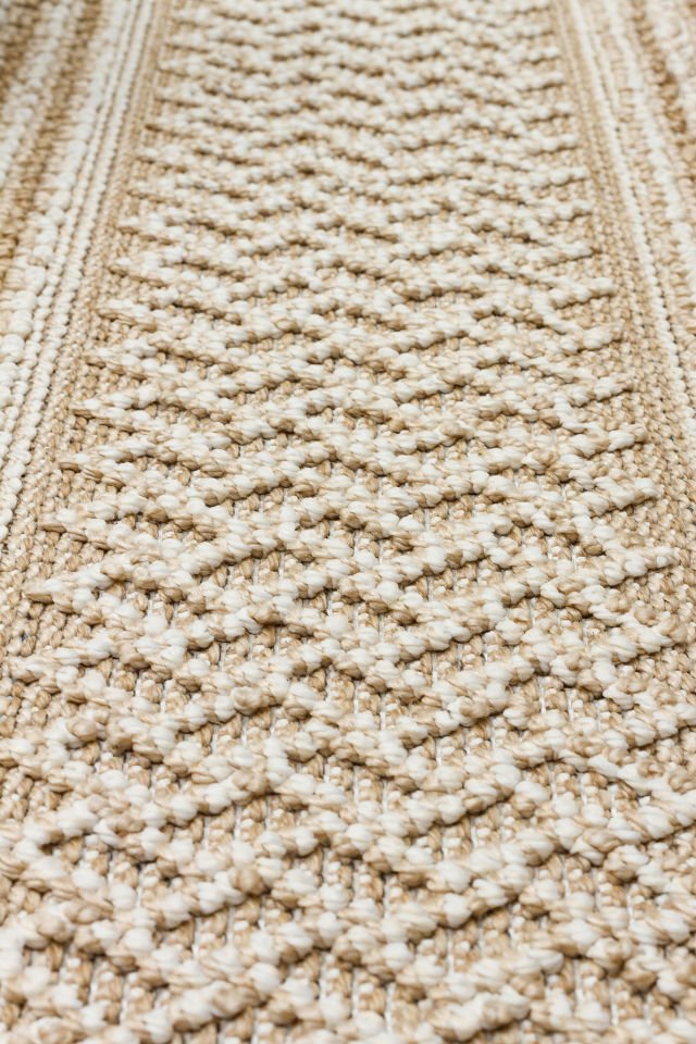 SOHO SH 05 BEIGE Hav Toz Vermez Hasır Dokuma Modern Makine Halısı