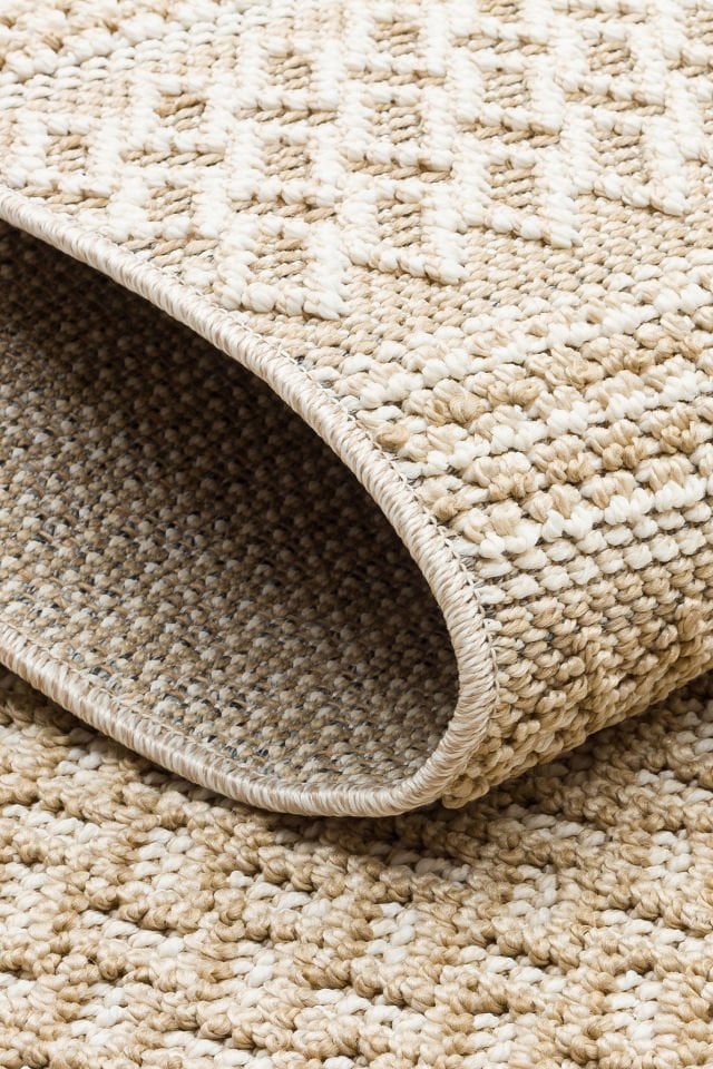 SOHO SH 05 BEIGE Hav Toz Vermez Hasır Dokuma Modern Makine Halısı