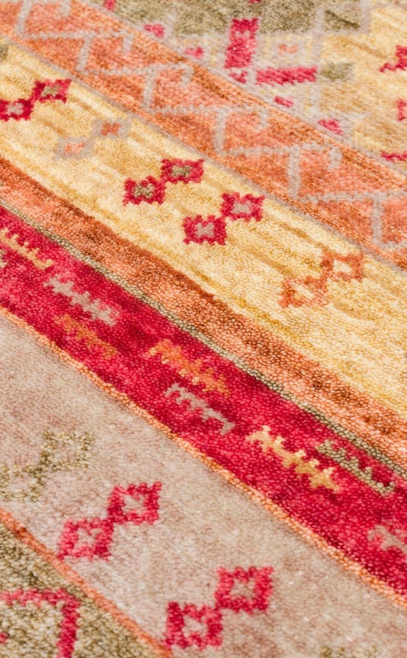 ZARA ZR 12 RED AUTUMUN  Özel Tezgahlarda Üretilen Tensel Uşak Halısı