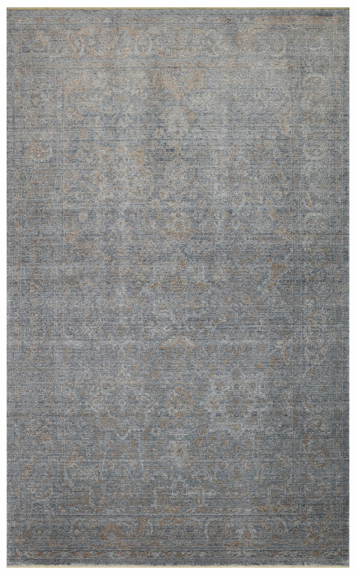 TAFTAN TF 02 D.GREY BRONZE  Pakistan Overdyed Tarzı Özel Hav Vermeyen ve El Emeği ile Özel Tezgahlarda Üretilen Uşak Halısı