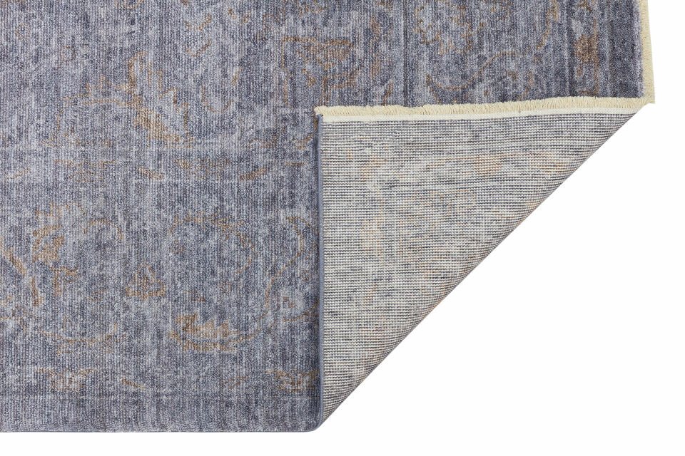 TAFTAN TF 02 D.GREY BRONZE  Pakistan Overdyed Tarzı Özel Hav Vermeyen ve El Emeği ile Özel Tezgahlarda Üretilen Uşak Halısı