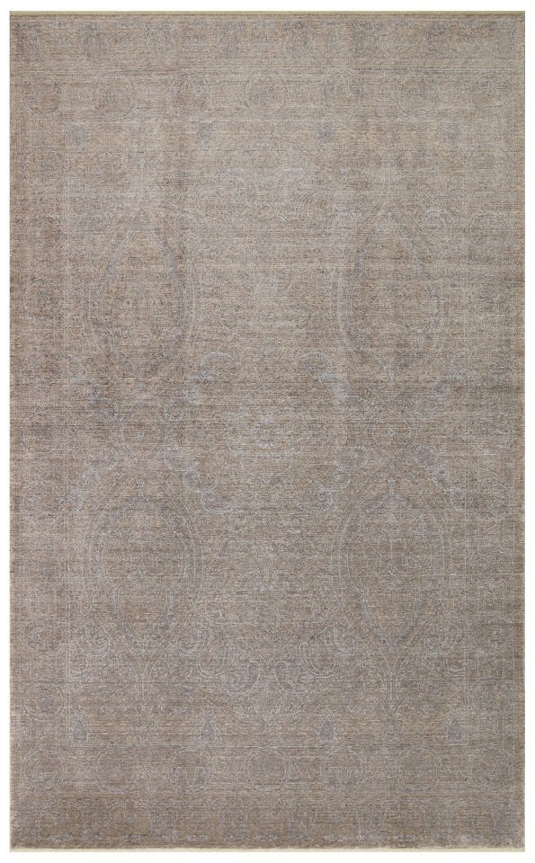 TAFTAN TF 03 BEIGE Pakistan Overdyed Tarzı Özel Hav Vermeyen ve El Emeği ile Özel Tezgahlarda Üretilen Uşak Halısı