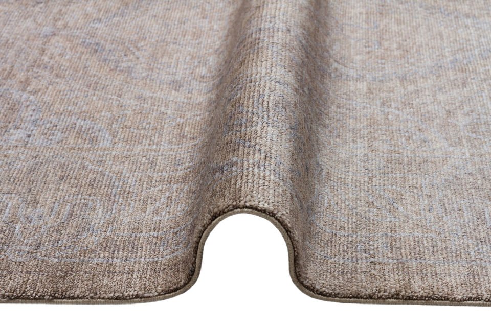 TAFTAN TF 03 BEIGE Pakistan Overdyed Tarzı Özel Hav Vermeyen ve El Emeği ile Özel Tezgahlarda Üretilen Uşak Halısı