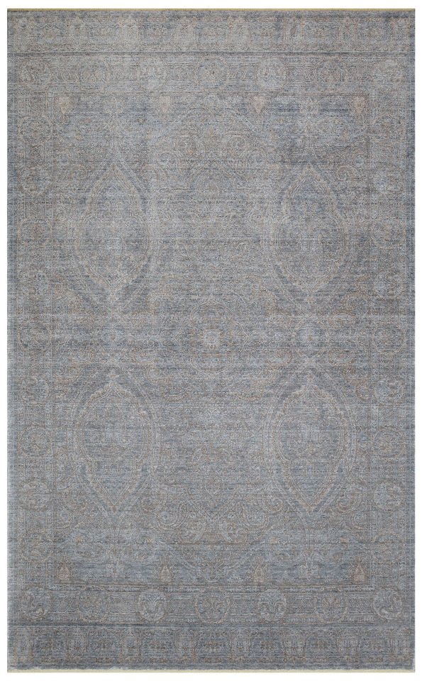 TAFTAN TF 03 D.GREY BRONZE  Pakistan Overdyed Tarzı Özel Hav Vermeyen ve El Emeği ile Özel Tezgahlarda Üretilen Uşak Halısı