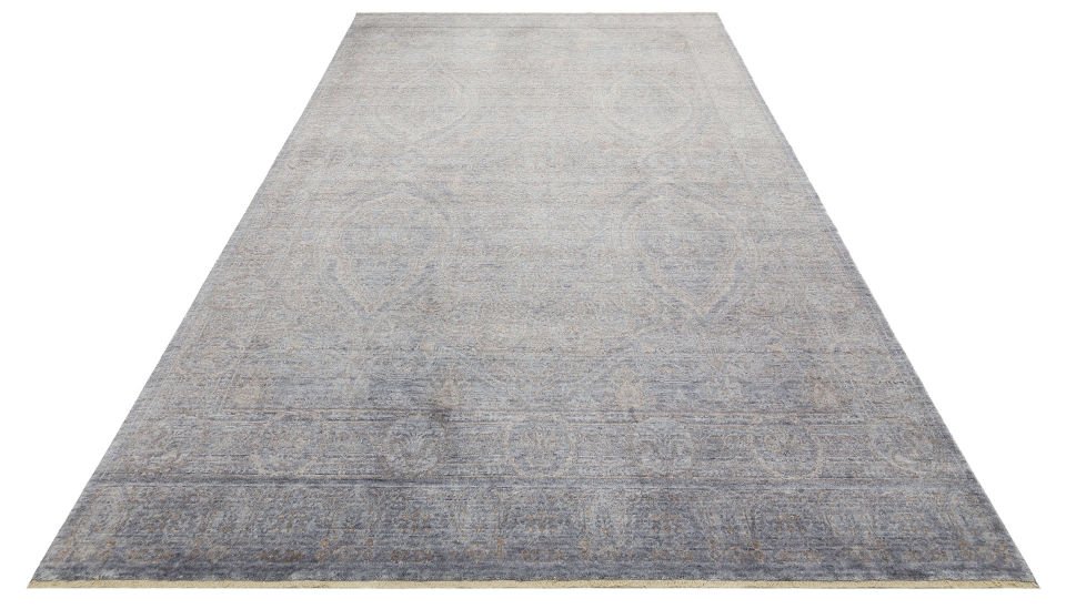 TAFTAN TF 03 D.GREY BRONZE  Pakistan Overdyed Tarzı Özel Hav Vermeyen ve El Emeği ile Özel Tezgahlarda Üretilen Uşak Halısı