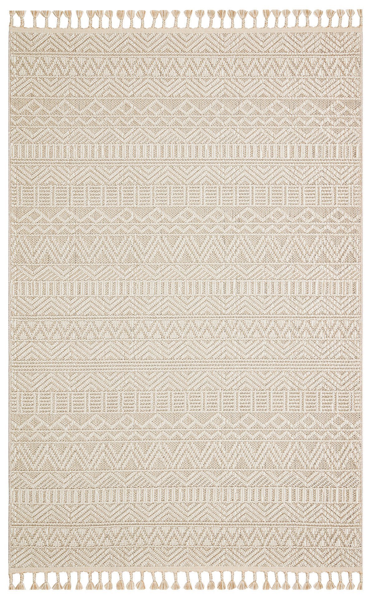 SOHO SH 14 BEIGE Hav Toz Vermez Hasır Dokuma Modern Makine Halısı