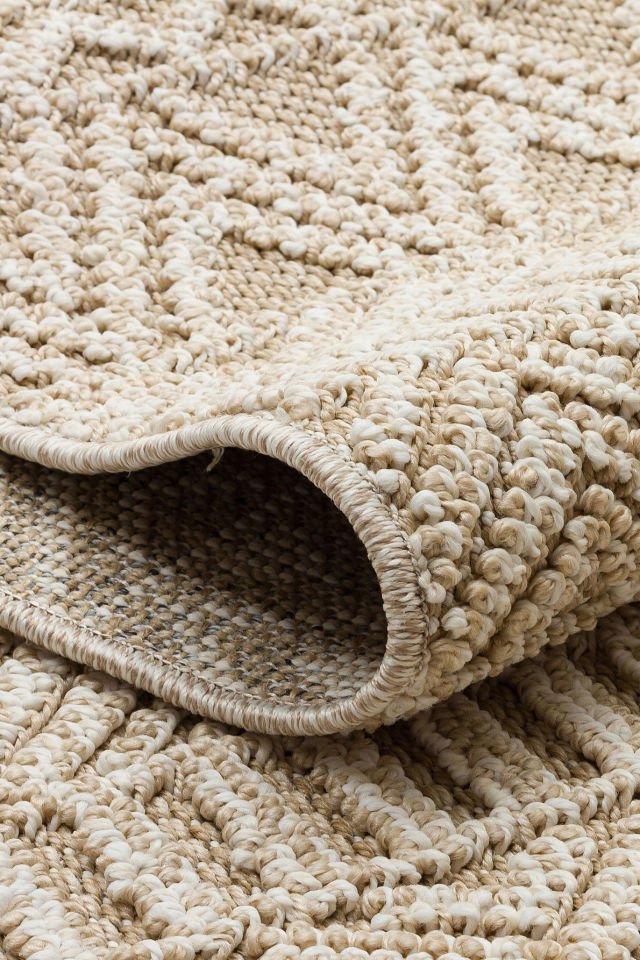 SOHO SH 14 BEIGE Hav Toz Vermez Hasır Dokuma Modern Makine Halısı