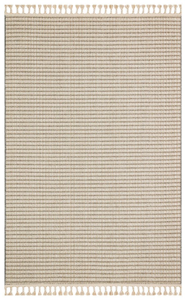 SOHO SH 17 BEIGE IVORY Hav Toz Vermez Hasır Dokuma Modern Makine Halısı
