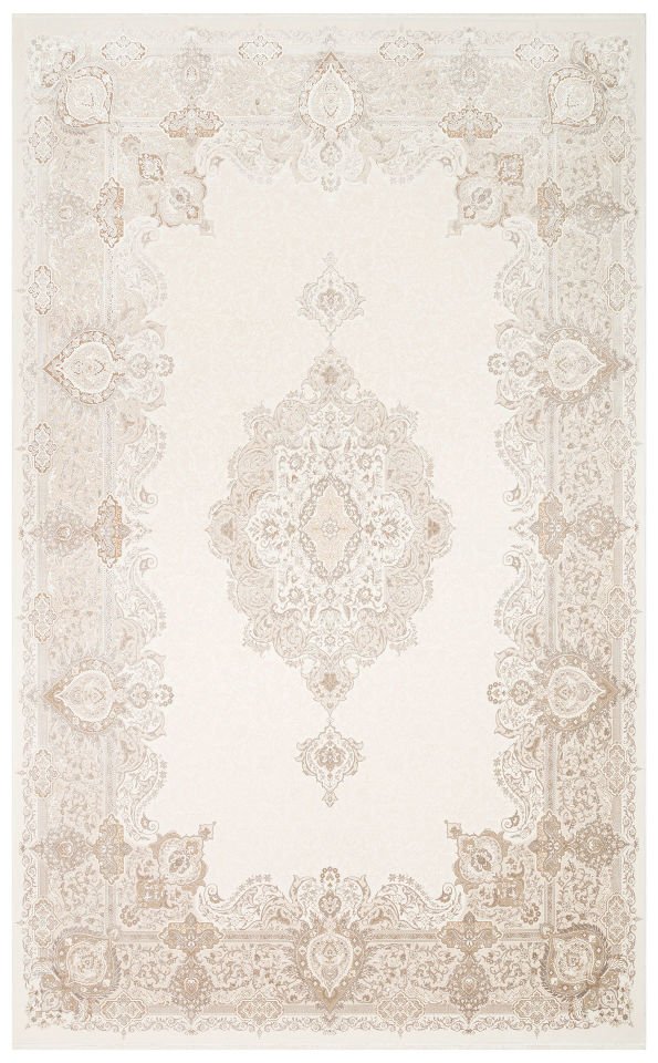 PALMIRA PLM 01 CREAM BEIGE Yüksek Kaliteli Sık Dokuma Modern Salon Halısı