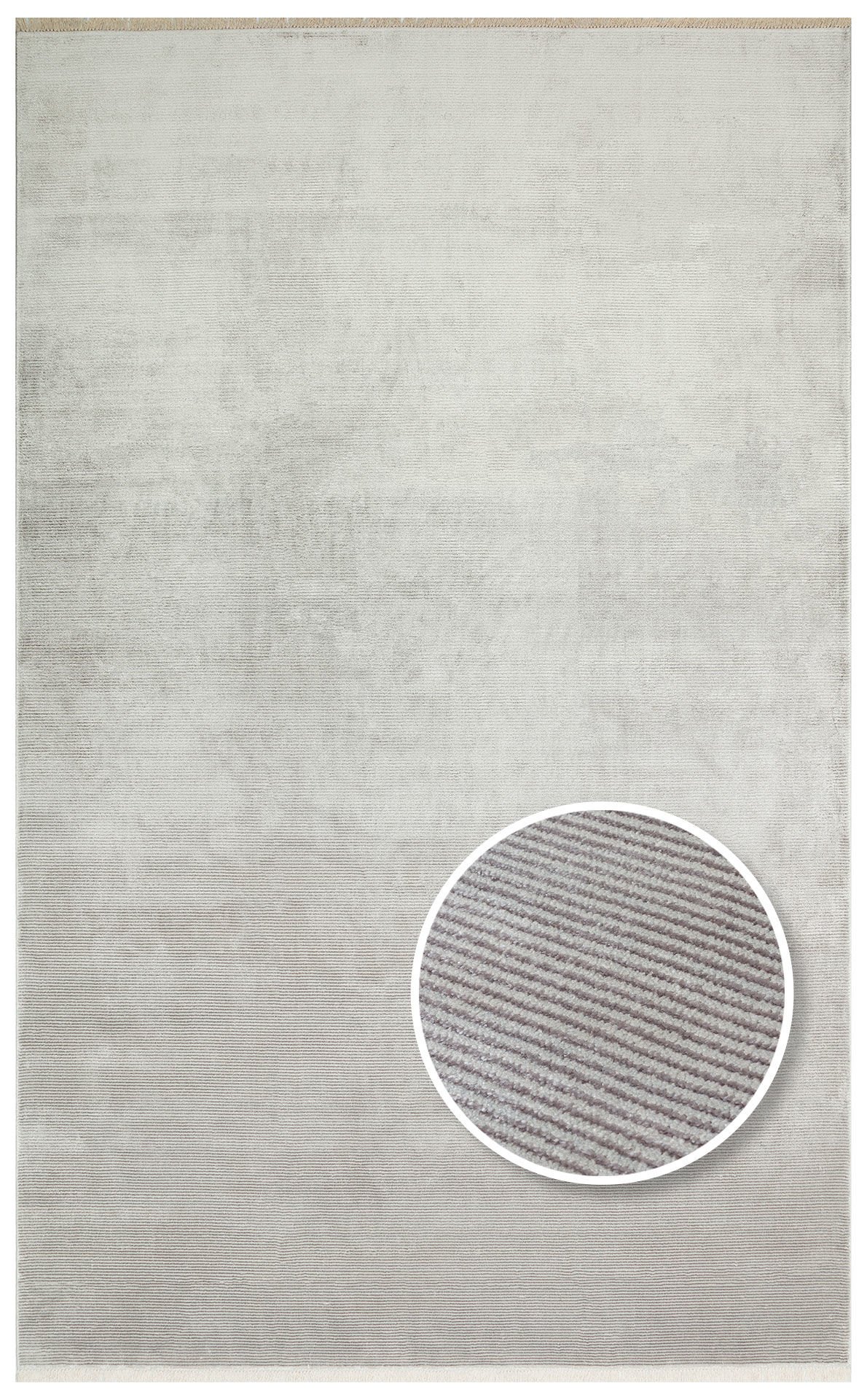 NAPOLI NAP 01 GREY Sade Desenli Modern Sık Dokuma Makine Halısı