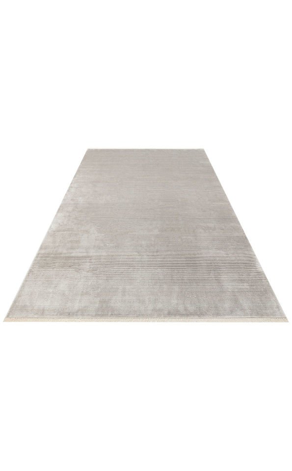 NAPOLI NAP 01 GREY Sade Desenli Modern Sık Dokuma Makine Halısı