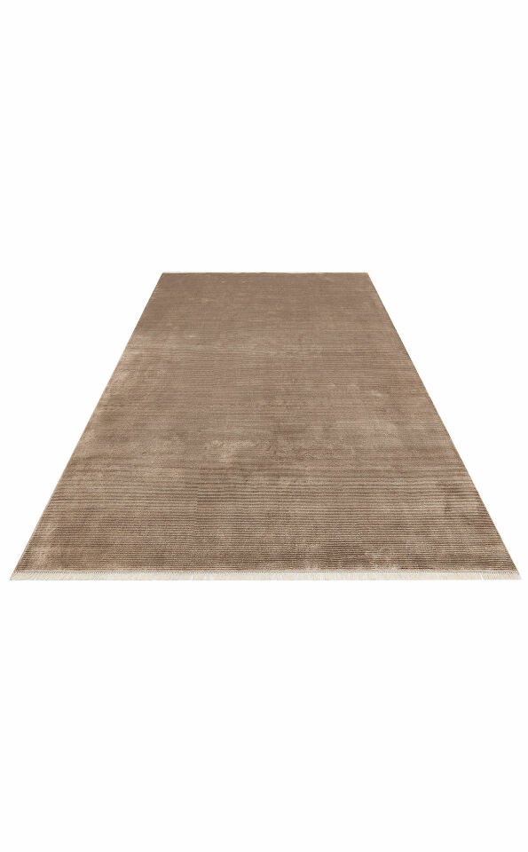 NAPOLI NAP 01 VIZON GREY  Sade Desenli Modern Sık Dokuma Makine Halısı