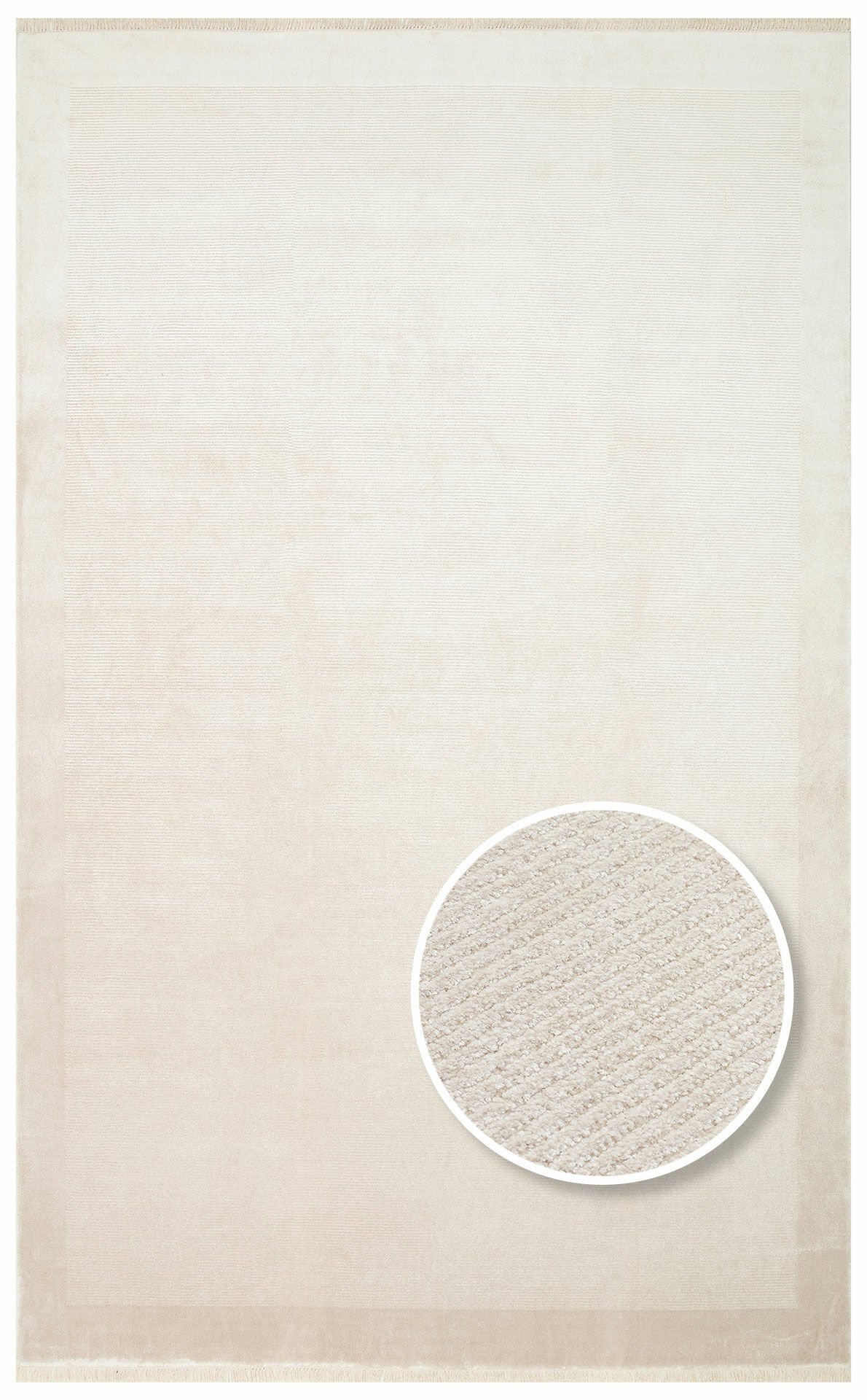 NAPOLI NAP 02 BEIGE  Sade Desenli Modern Sık Dokuma Makine Halısı