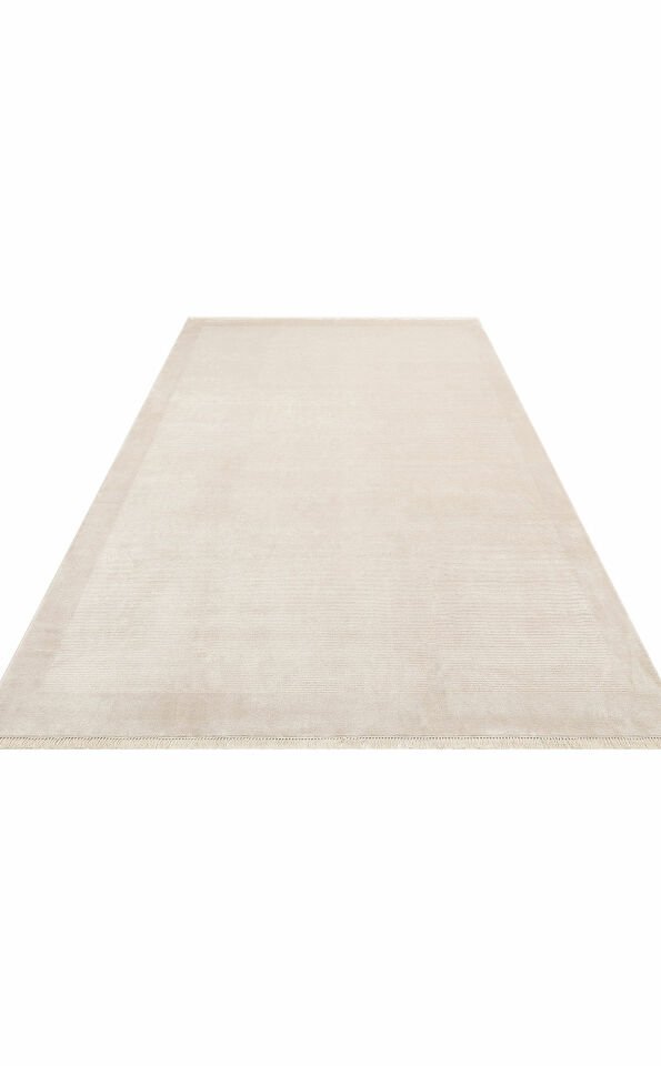 NAPOLI NAP 02 BEIGE  Sade Desenli Modern Sık Dokuma Makine Halısı