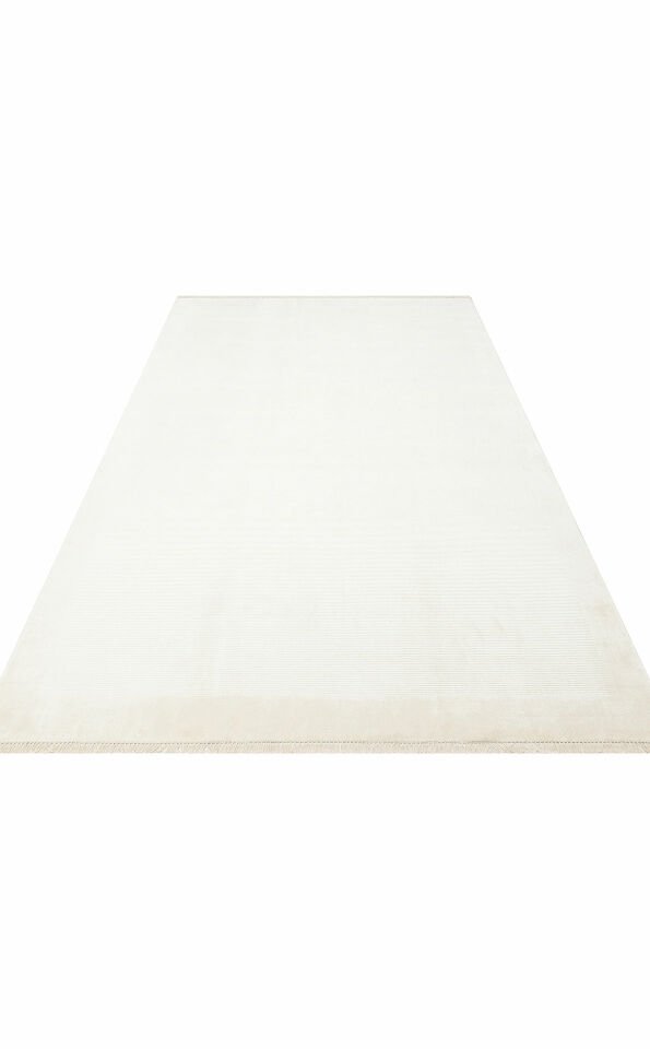 NAPOLI NAP 02 CREAM  Sade Desenli Modern Sık Dokuma Makine Halısı