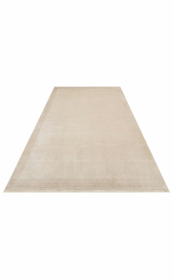 NAPOLI NAP 02 VIZON  Sade Desenli Modern Sık Dokuma Makine Halısı