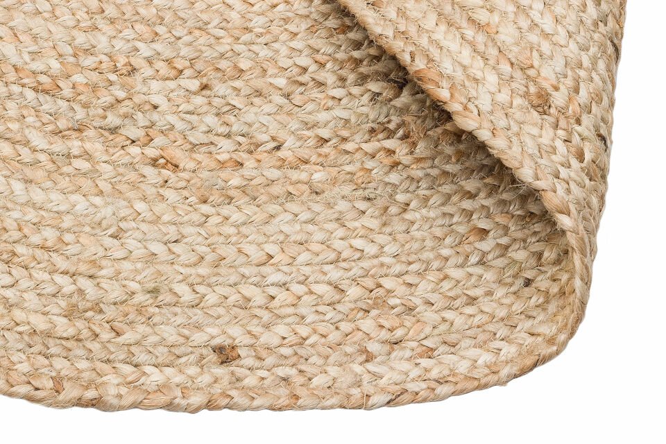 JUNO ECH 01R NATURAL El Dokuma Naturel Jüt Hasır Halı