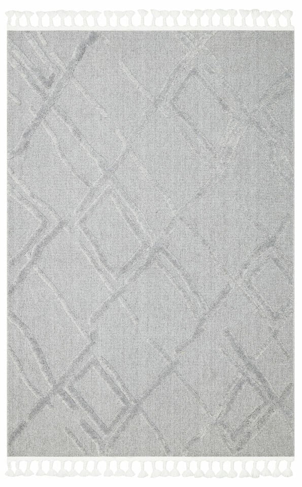 TERAZZO TRZ 03 GREY Hav Toz Vermez Yumuşak Dokulu Makine Halıları