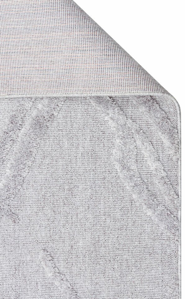 TERAZZO TRZ 03 GREY Hav Toz Vermez Yumuşak Dokulu Makine Halıları