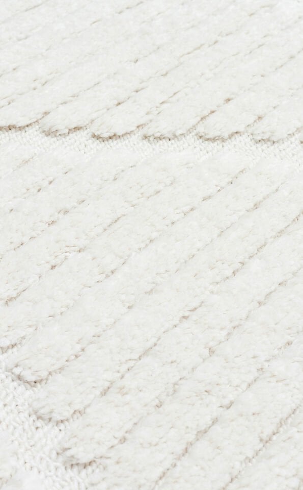 TERAZZO TRZ 07 WHITE  Hav Toz Vermez Yumuşak Dokulu Makine Halıları