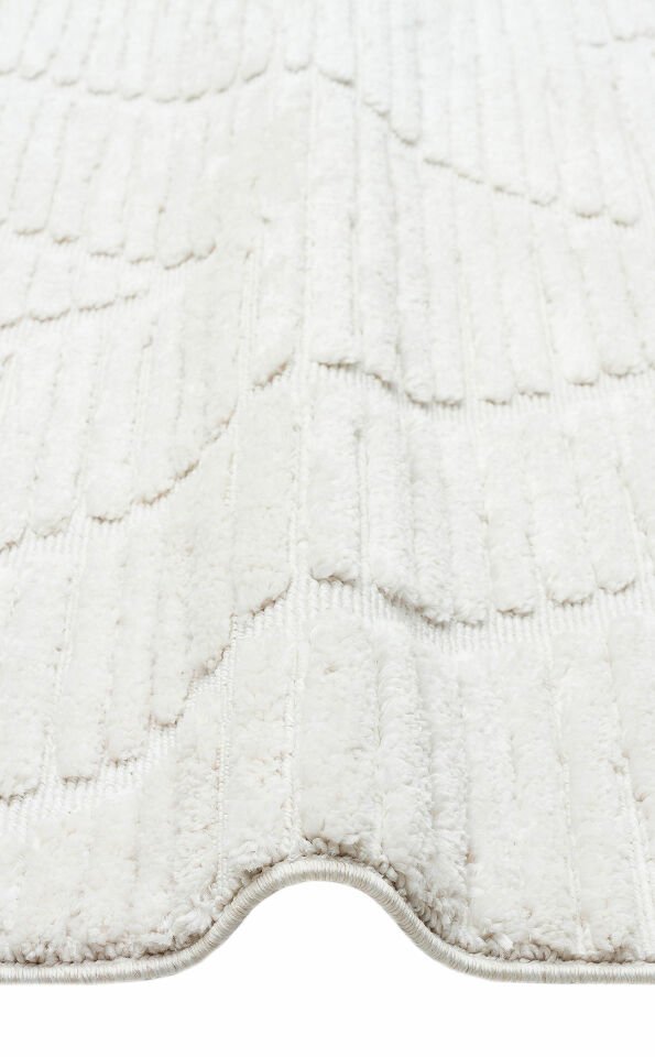 TERAZZO TRZ 08 WHITE  Hav Toz Vermez Yumuşak Dokulu Makine Halıları
