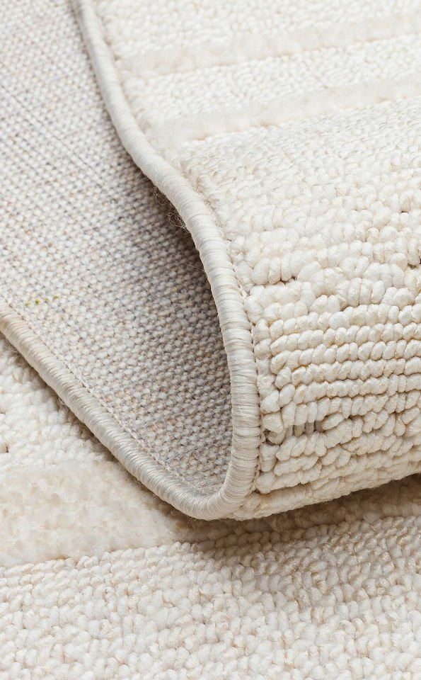 JOY JOY 04 BEIGE GREY Hav Toz Vermeyen Yumuşak Dokulu Etnik Desenlere Sahip Modern Halı