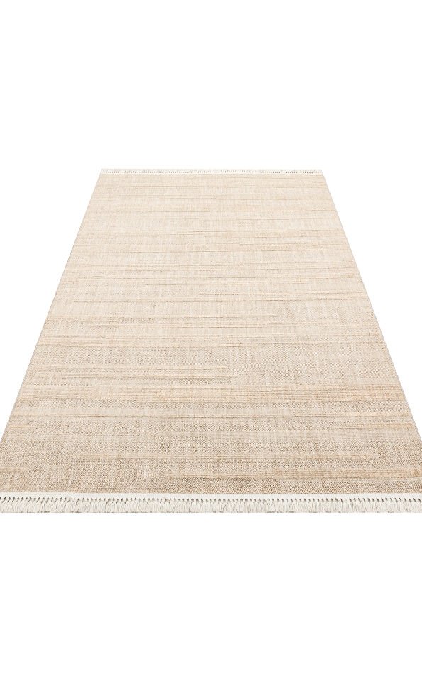 JOY JOY 01 BEIGE Hav Toz Vermeyen Yumuşak Dokulu Etnik Desenlere Sahip Modern Halı