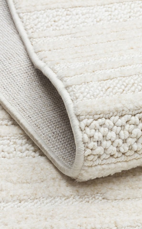 JOY JOY 01 WHITE Hav Toz Vermeyen Yumuşak Dokulu Etnik Desenlere Sahip Modern Halı