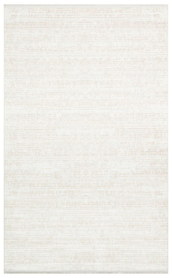 SATEEN ST 101 BEIGE XW Hav Toz Vermez Yıkanabilir Kaymaz İnce Dokuma Modern Halı