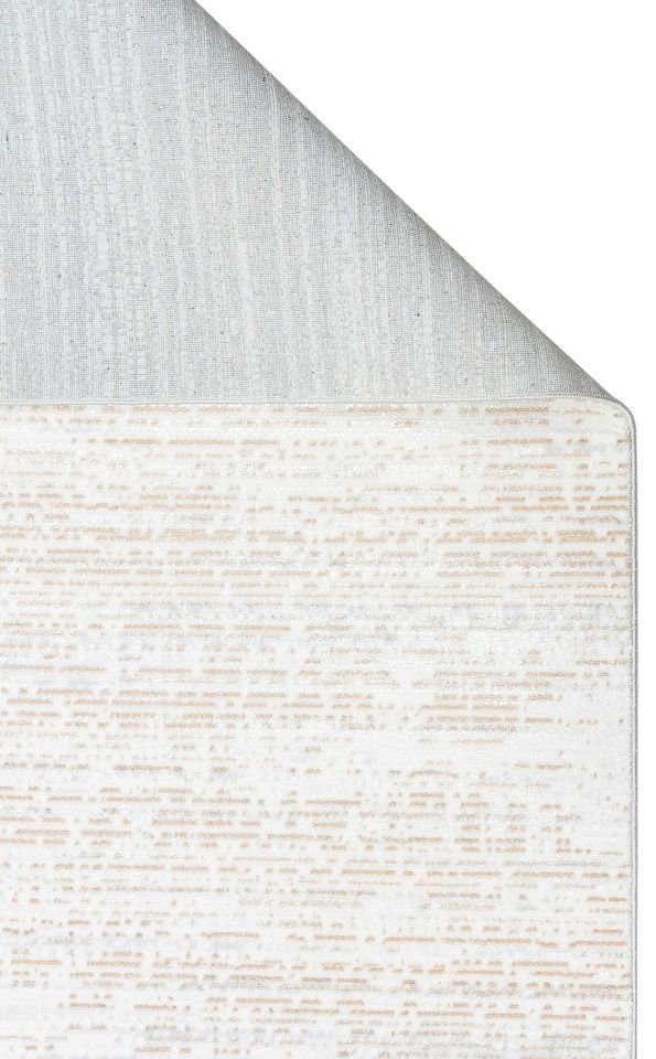 SATEEN ST 101 BEIGE XW Hav Toz Vermez Yıkanabilir Kaymaz İnce Dokuma Modern Halı