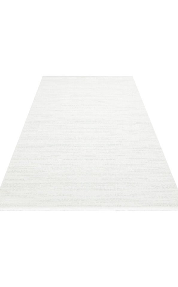 SATEEN ST 101 CREAM XW Hav Toz Vermez Yıkanabilir Kaymaz İnce Dokuma Modern Halı