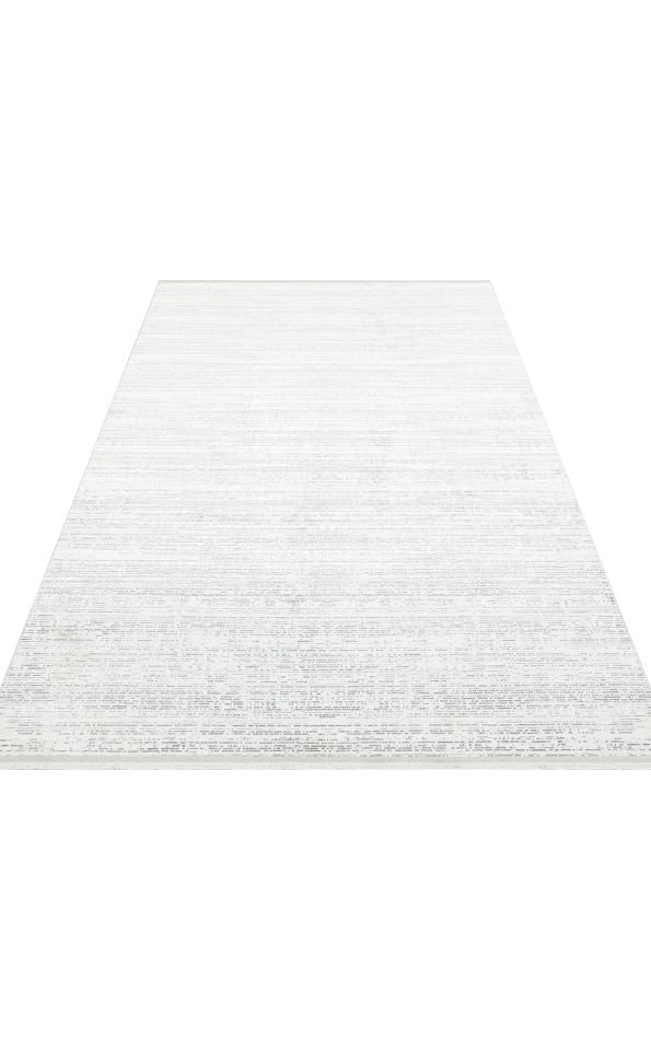 SATEEN ST 101 L.GREY XW Hav Toz Vermez Yıkanabilir Kaymaz İnce Dokuma Modern Halı