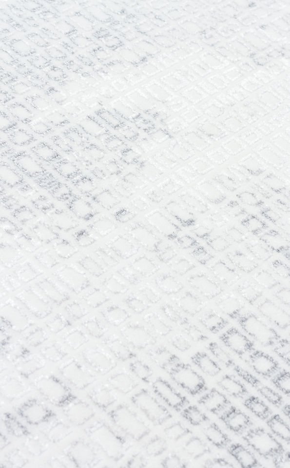 SATEEN ST 108 CREAM GREY Hav Toz Vermez Yıkanabilir Kaymaz İnce Dokuma Modern Halı