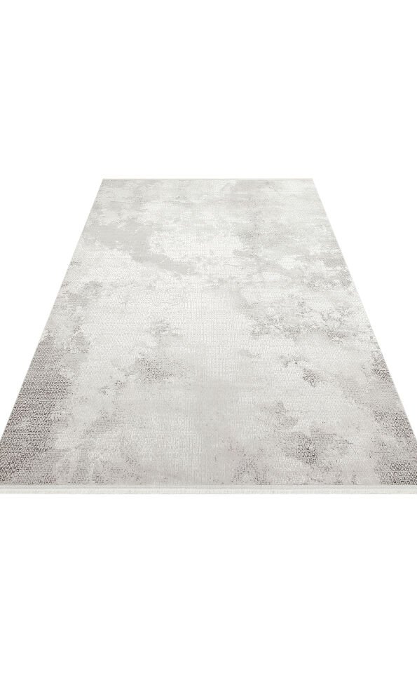 SATEEN ST 108 D.GREY Hav Toz Vermez Yıkanabilir Kaymaz İnce Dokuma Modern Halı