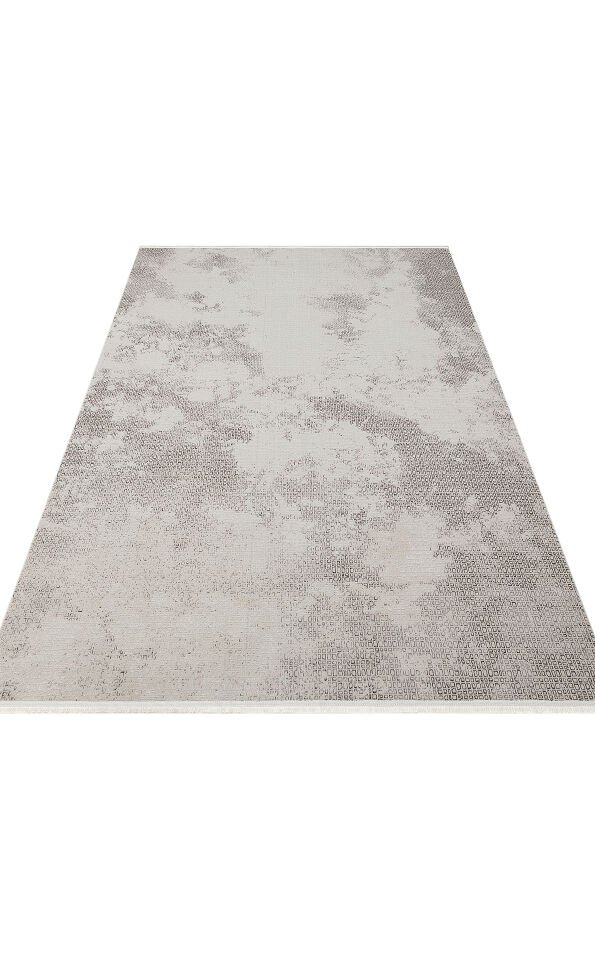 SATEEN ST 108 D.GREY Hav Toz Vermez Yıkanabilir Kaymaz İnce Dokuma Modern Halı