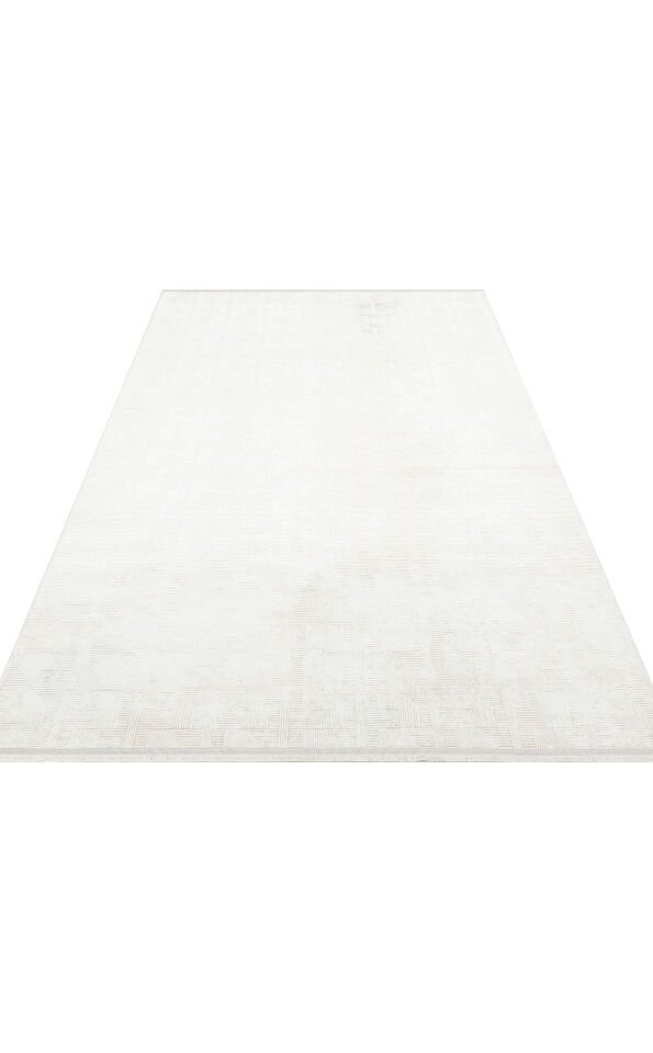 SATEEN ST 109 CREAM BEIGE Hav Toz Vermez Yıkanabilir Kaymaz İnce Dokuma Modern Halı