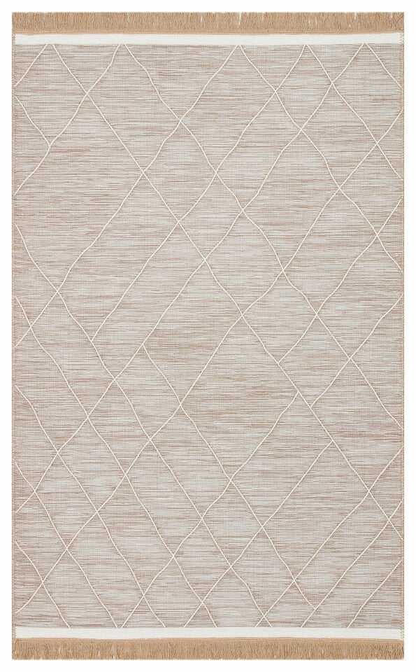 ARYA CRAFT ARC 02 BEIGE Hav Toz Vermez Kilimler & Baskı Halılar Dokuma Yıkanabilir