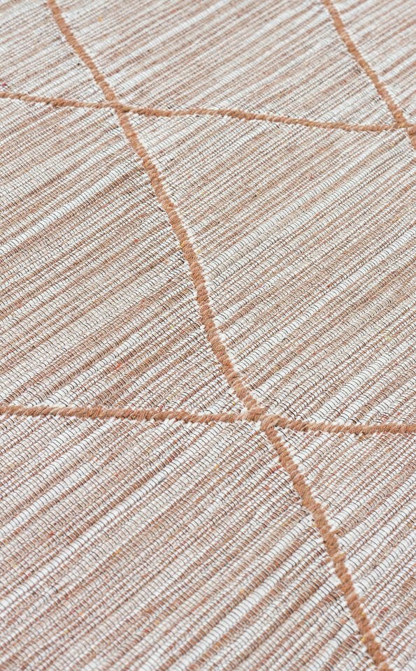 ARYA CRAFT ARC 02 BEIGE Hav Toz Vermez Kilimler & Baskı Halılar Dokuma Yıkanabilir