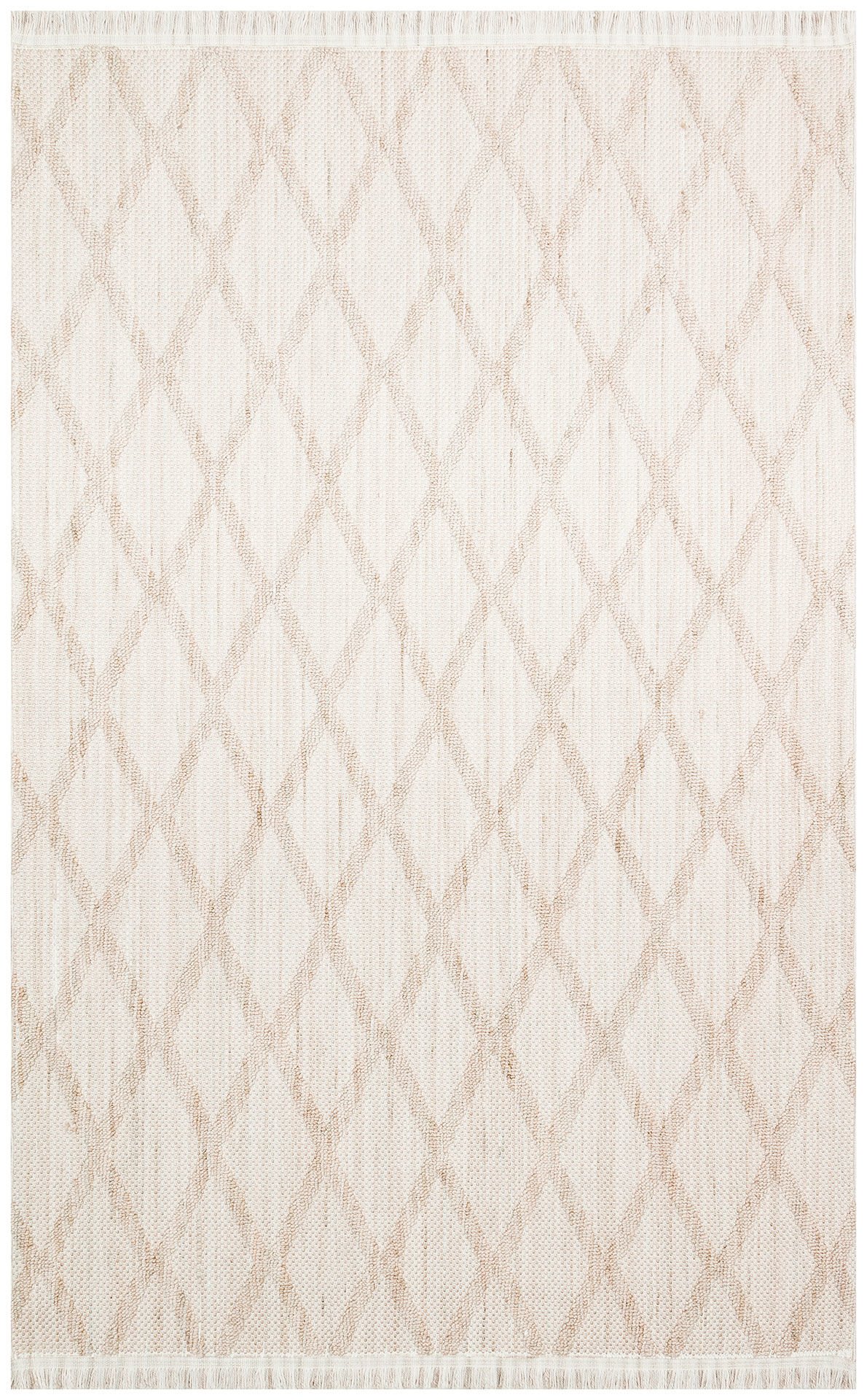 COZY CZY 04 BEIGE Hav Toz Vermez Modern Örgü Dokuma Makine Halısı