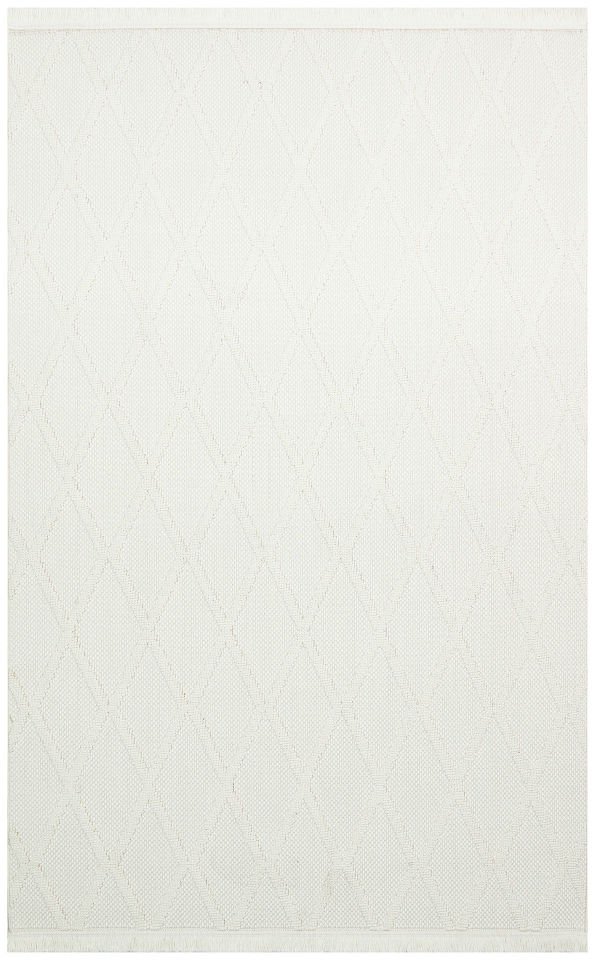 COZY CZY 04 CREAM Hav Toz Vermez Modern Örgü Dokuma Makine Halısı
